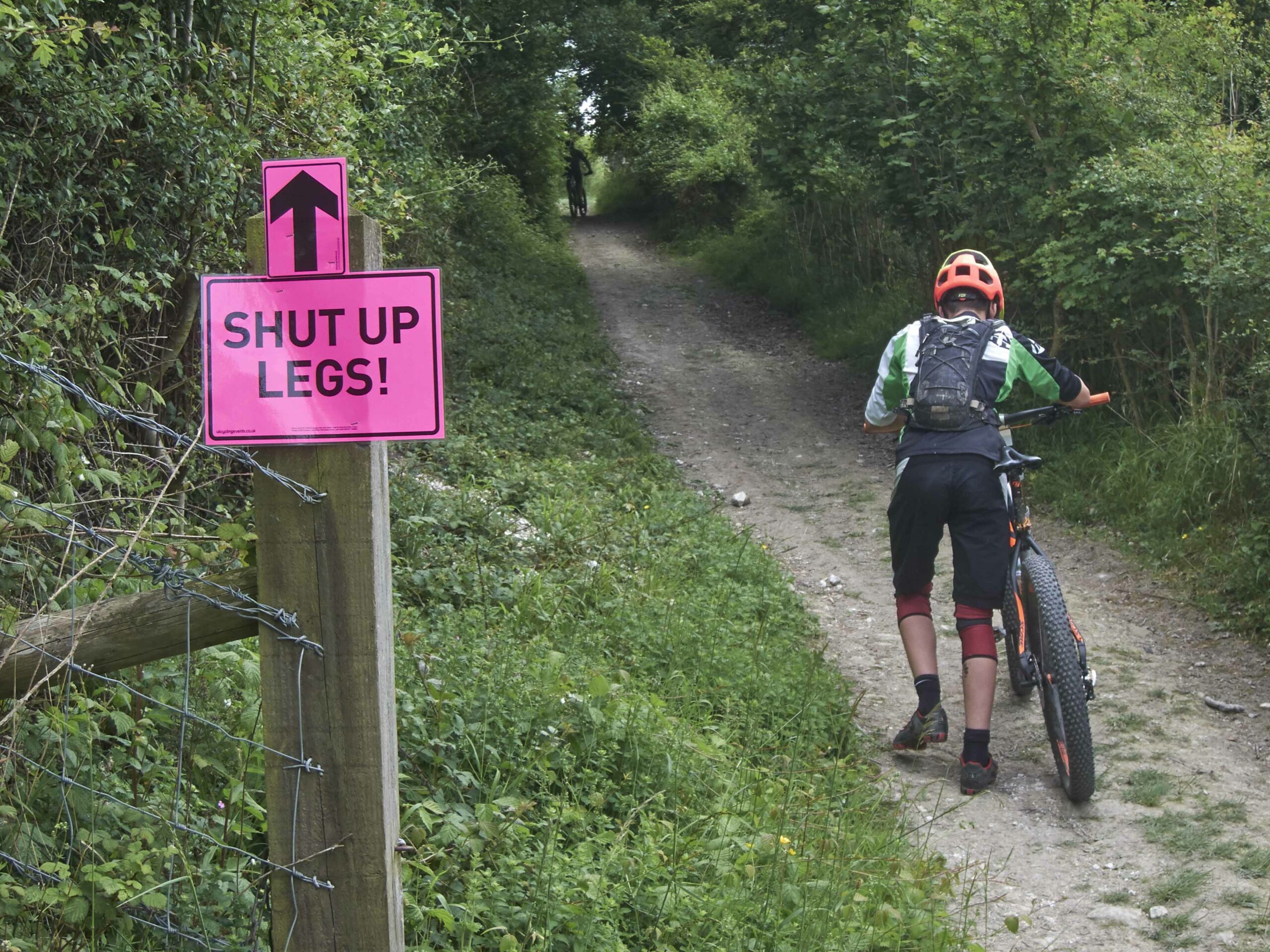 VTT à la mode britannique