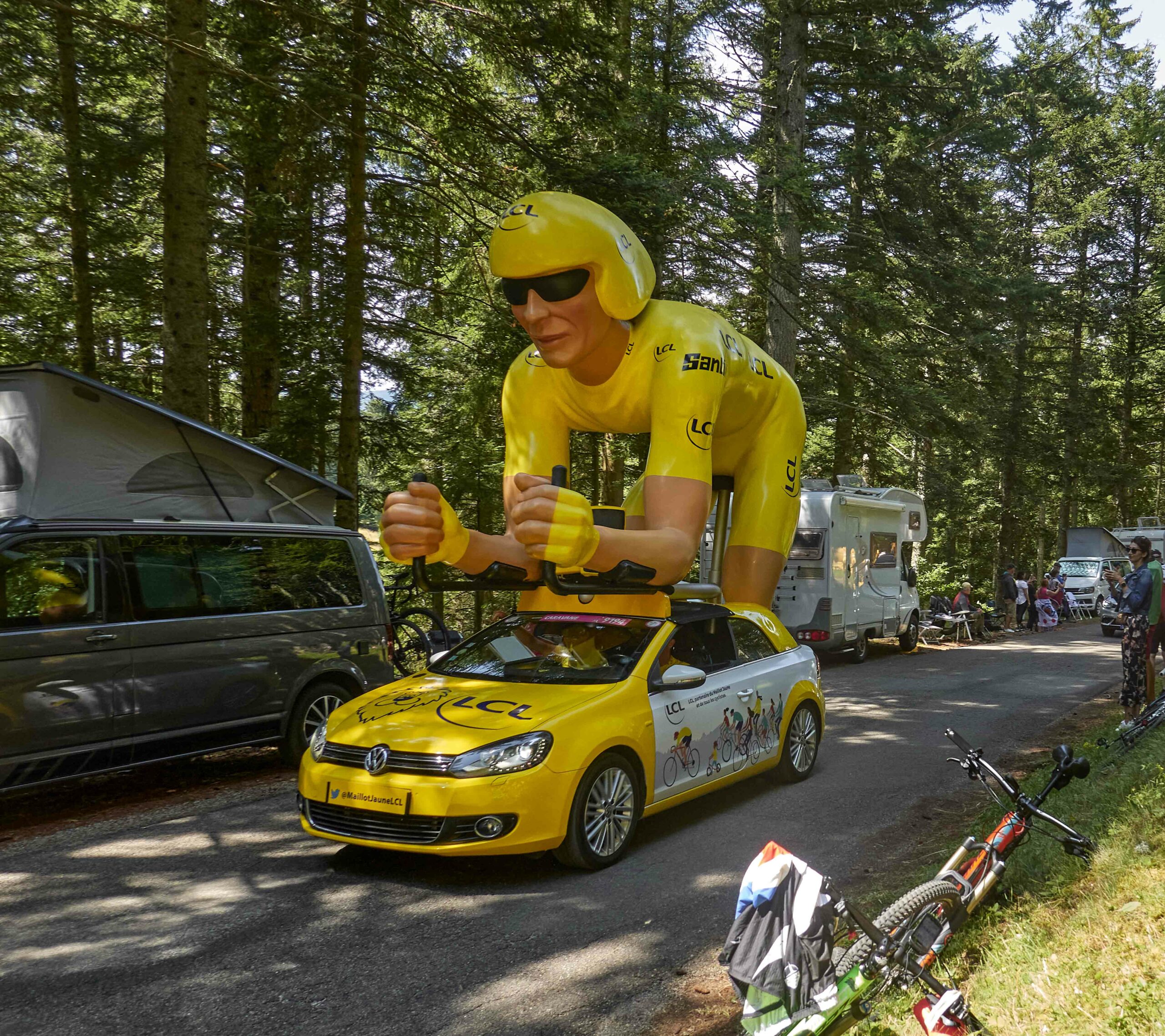 Un jour sur le Tour de France